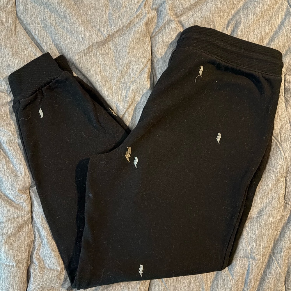 Honeydew Intimates Black Joggers with Tapered Design